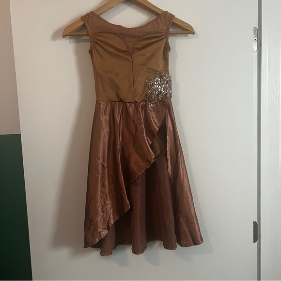 Weissman Chasing Cars Girls Dance Dress- size IC- Tan color - Picture 4 of 4